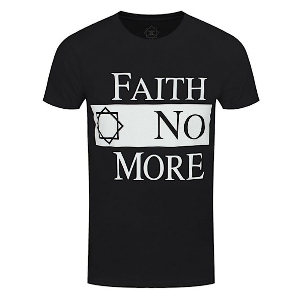 Faith No More Unisex Adult Classic V.2 Logo T-Shirt XXL Svart Black XXL