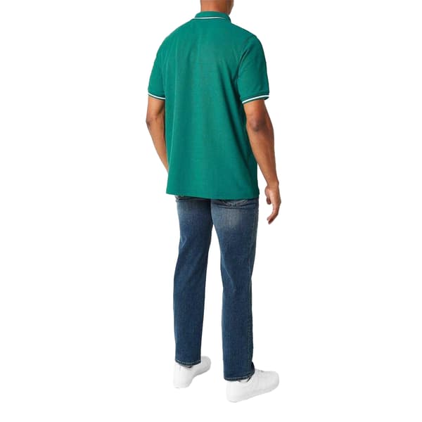 Slazenger Herr Kontrastrandig Pikétröja M Tealblå Teal Blue M