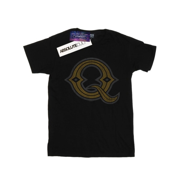Disney Boys Onward Quest Logo T-shirt 5-6 år svart Black 5-6 Years