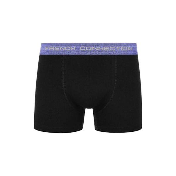 French Connection FC6 Boxerkalsonger för män (3-pack) S Svart Black S