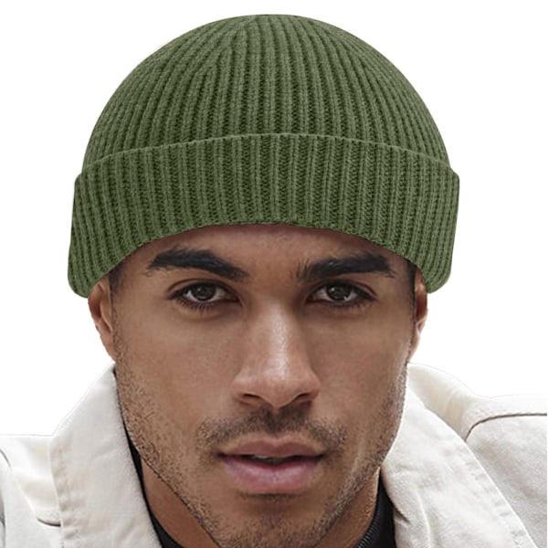 Beechfield Unisex Vuxen Harbour Fisherman Beanie One Size Olive Olive One Size