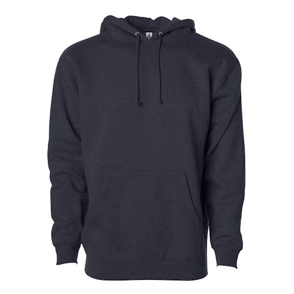 Native Spirit Unisex Vuxen Heavyweight Hoodie M Marinblåmelerad Navy Blue Heather M