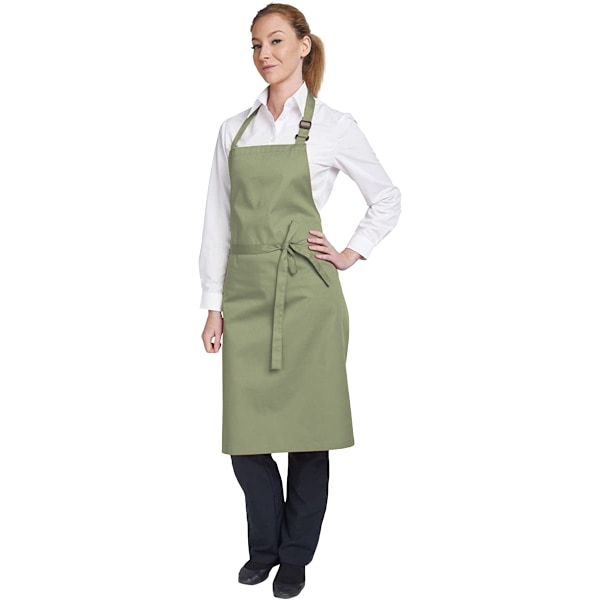 Dennys Flerfärgad Haklappsförkläde 28x36 tum (2-pack) One Size Khaki Khaki One Size