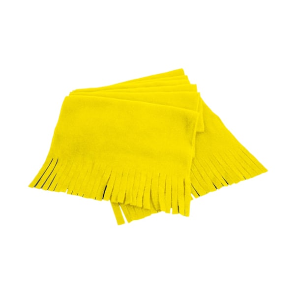 Result Winter Essentials Tassel Polartherm Vinterhalsduk One Size Yellow One Size