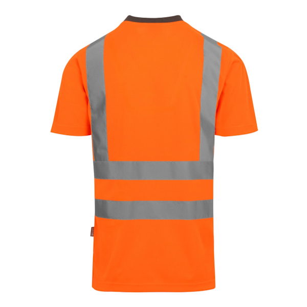 Regatta Professional Hi-Vis Säkerhets T-shirt för Herrar Storlek L Orange Orange L