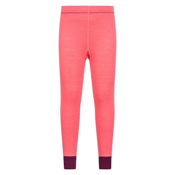 Mountain Warehouse Barn/Kids II Merino Ull Baslager Byxor Bright Pink 9-10 Years