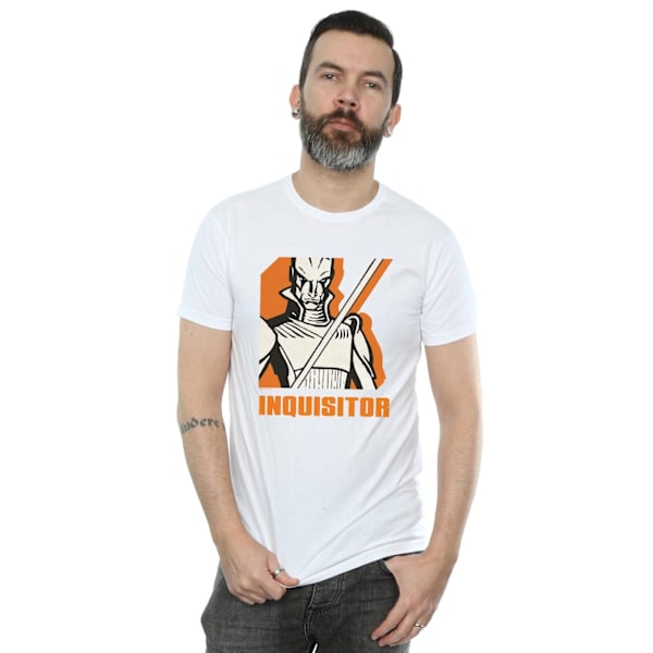 Star Wars Herr Rebels Inquisitor T-shirt S Vit White S