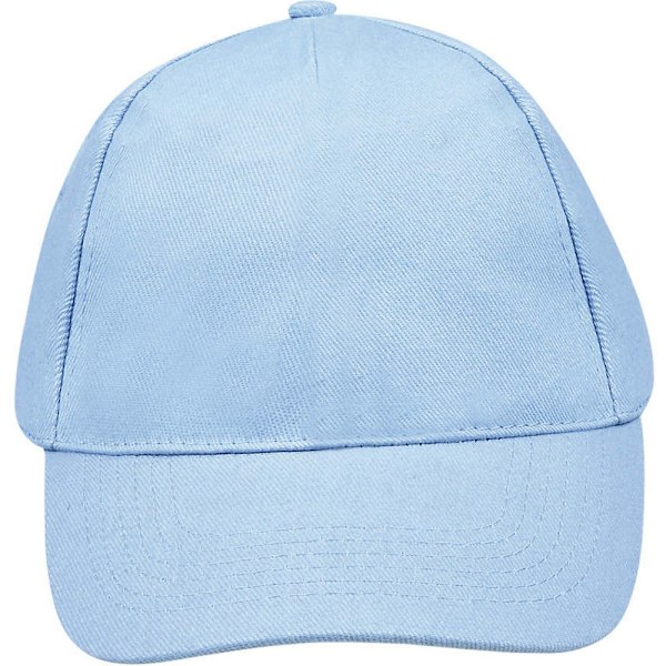 SOLS Unisex Buzz 5 Panel Baseball Cap ONE Sky Blue Sky Blue ONE
