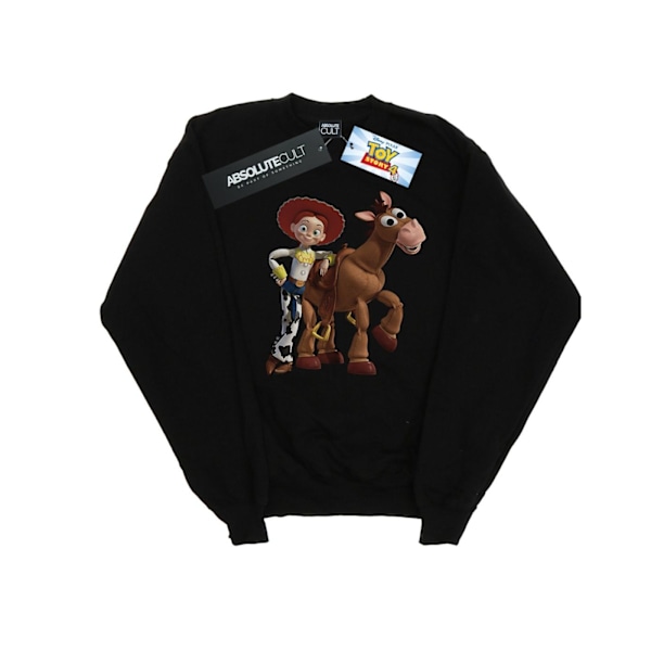 Disney Herr Toy Story 4 Jessie Och Bullseye Sweatshirt 3XL Svart Black 3XL