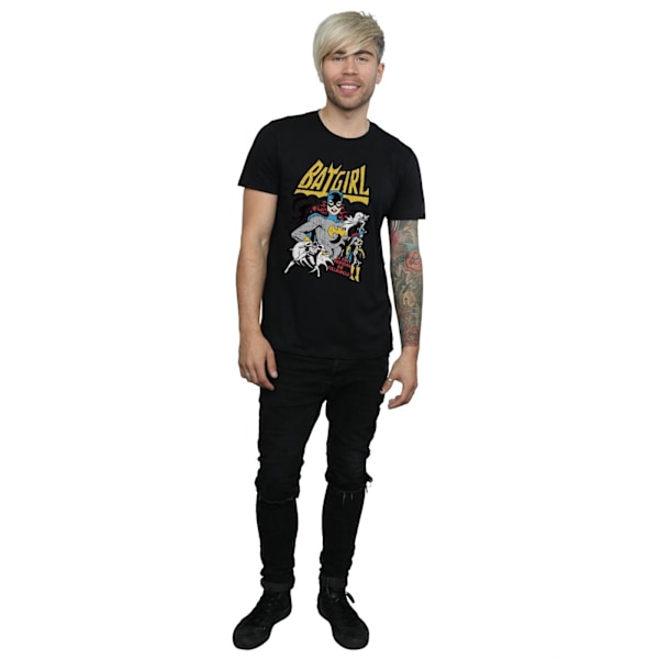 DC Comics Batgirl Hjältinna eller Skurk T-shirt S Svart Black S