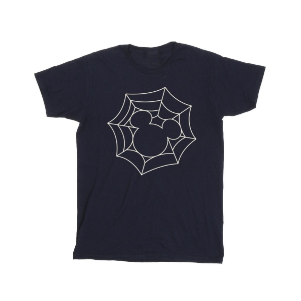 Disney Mus Pigg Spider Web T-shirt för män XXL Marinblå Navy Blue XXL