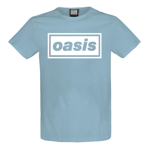 Amplified Herr Logo Oasis T-Shirt S Strange Blue Strange Blue S