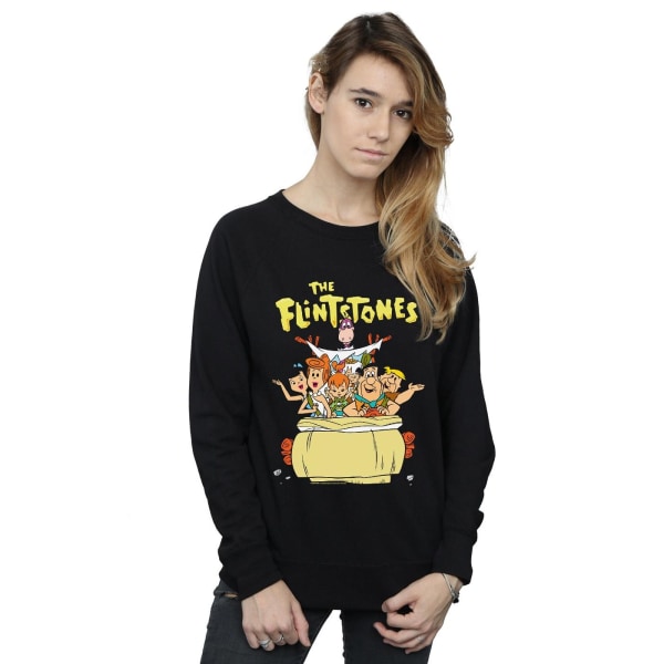 The Flintstones Dam/Damer The The Ride Sweatshirt XL Svart Black XL