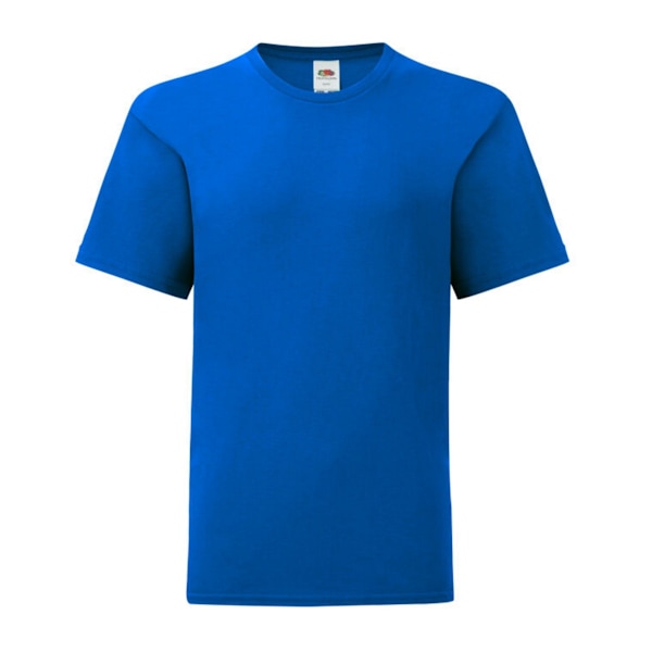 Fruit of the Loom Barn/Barn Iconic 150 T-shirt 3-4 år R Royal Blue 3-4 Years