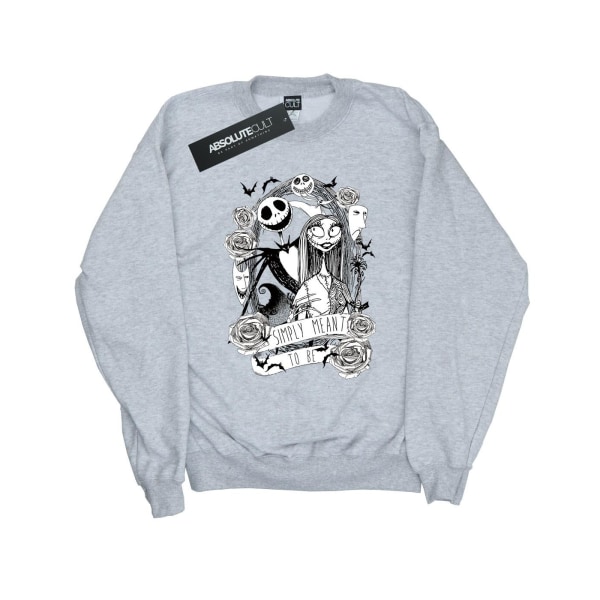 Disney Boys Nightmare Before Christmas Simply Meant To Be Sweat Sports Grey 9-11 Years
