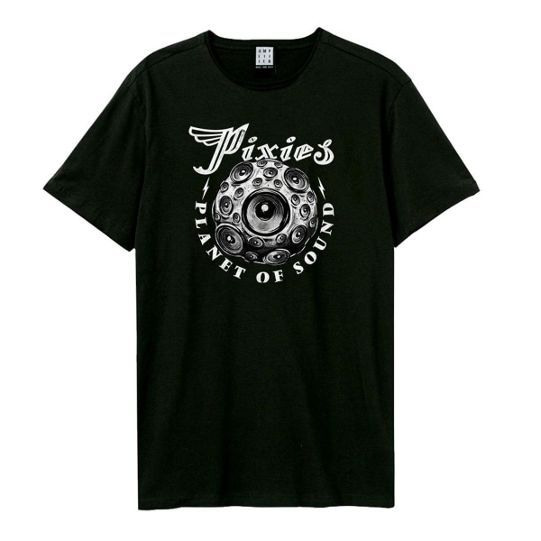 Förstärkt unisex Vuxen Planet Of Sound Pixies T-shirt XL Svart Black XL