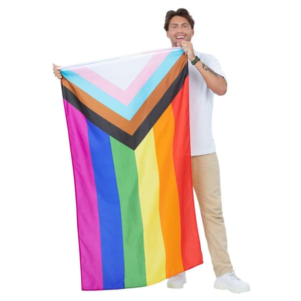 Smiffys Pride Flag One Size Flerfärgad Multicoloured One Size