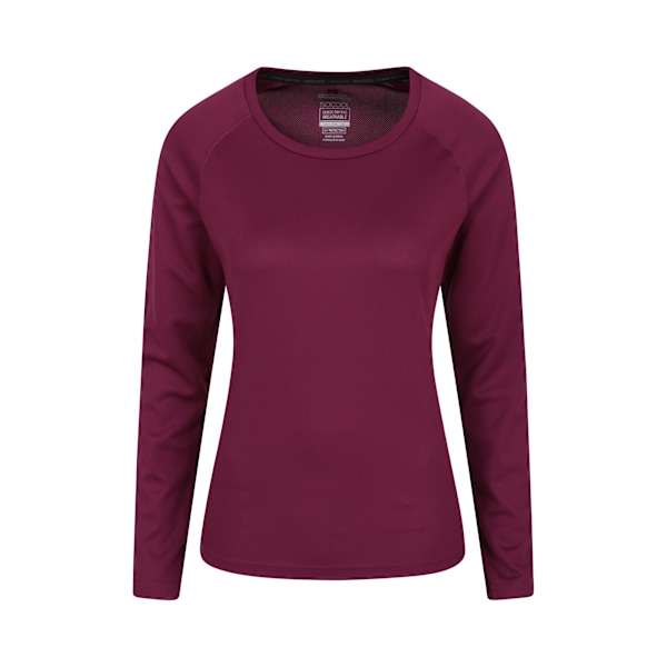 Mountain Warehouse Womens/Ladies Endurance Long-Sleeved Top 6 U Pink 6 UK