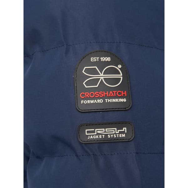 Crosshatch Herr Longkamp Jacka XL Marinblå Navy XL