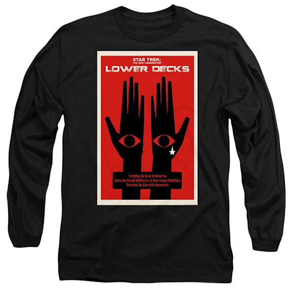 Star Trek Unisex Vuxen The Next Generation Säsong 7 Avsnitt 15 Black XXL