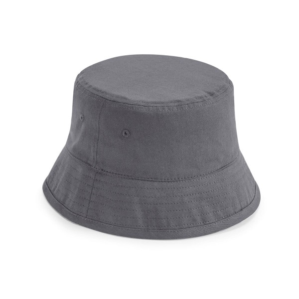 Beechfield Unisex Vuxen Ekologisk Bomull Bucket Hat L-XL Svart Black L-XL