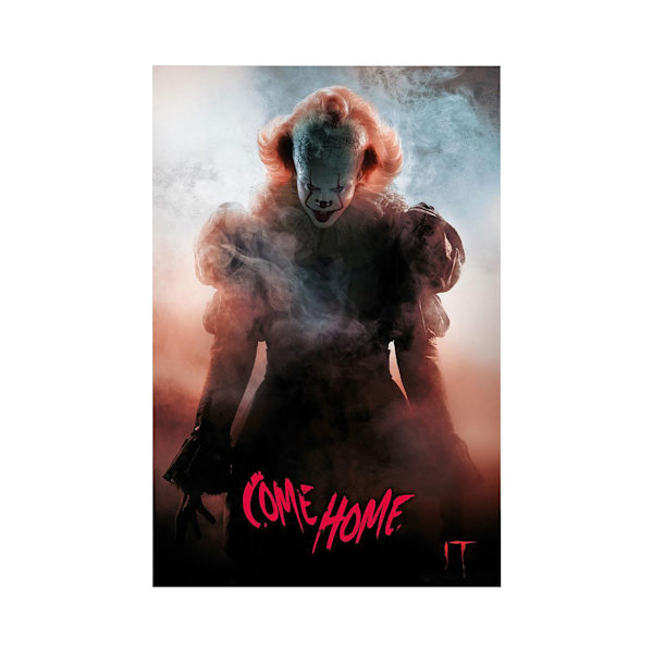 IT Chapter Two Kom Hem Poster En Storlek Svart/Röd/Vit Black/Red/White One Size