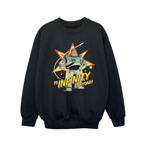 Disney Girls Toy Story Buzz To Infinity Sweatshirt 5-6 år Blå Black 5-6 Years