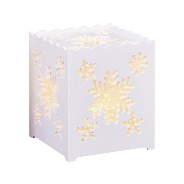 Julbutik Batteribordslampa One size Snowflake Snowflake One size