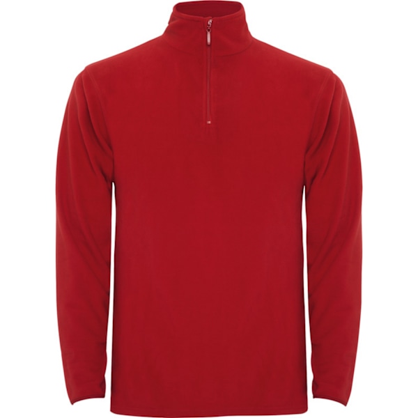 Roly Herr Himalaya Quarter Zip Fleece Jacka XXL Röd Red XXL