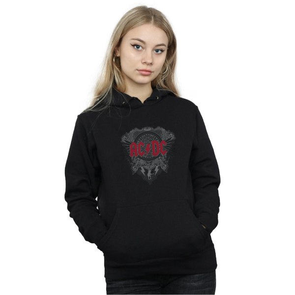 AC/DC Dam/Dam Black Ice Cotton Hoodie M Black Black M