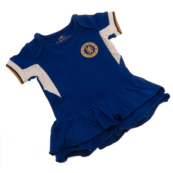 Chelsea FC Baby 2023-2024 Tutu Kjol Body 9-12 Months Royal Royal Blue/White/Gold 9-12 Months