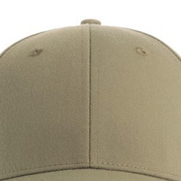 Atlantis Unisex Joshua 6 Panel Cap One Size Khaki Khaki One Size