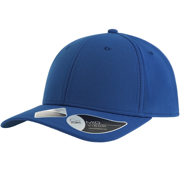 Atlantis Unisex Vuxen Sand 6 Panel Återvunnen Kepsen En Storlek Royal Royal Blue One Size