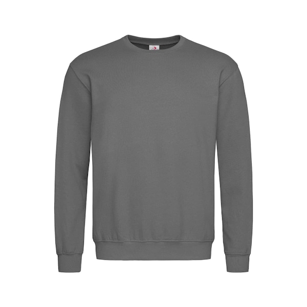 Stedman Mens Classic Sweat XL Real Grey Real Grey XL