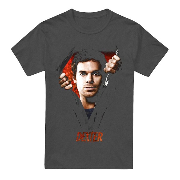 Dexter Unisex Vuxen Body Bad T-Shirt M Kolgrå Charcoal M