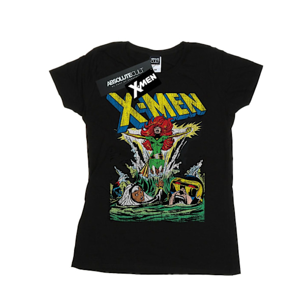 Marvel Womens/Ladies X-Men Enter The Phoenix Bomull T-shirt L B Black L