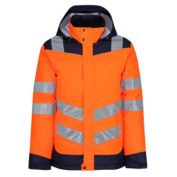 Regatta Unisex Adult Pro Thermogen Hi-Vis Uppvärmd Jacka XXL Ora Orange/Navy XXL