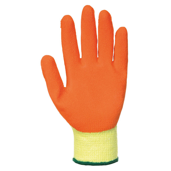 Portwest Fortis Grip-handskar (A150) / Arbetskläder / Säkerhetskläder (Pac Yellow/ Orange M