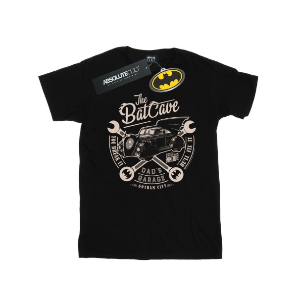 DC Comics Girls Batman My Dad´s Garage Cotton T-Shirt 9-11 år Black 9-11 Years