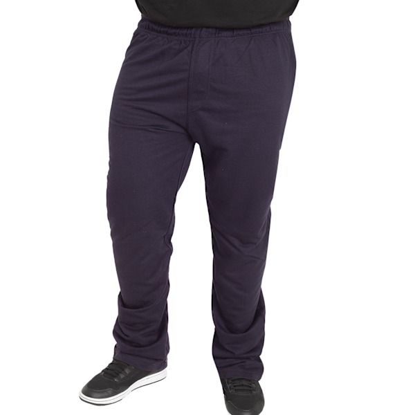 D555 Herr Kingsize Rory Lättviktsfleece Joggingbyxor 6XL Navy 6XL