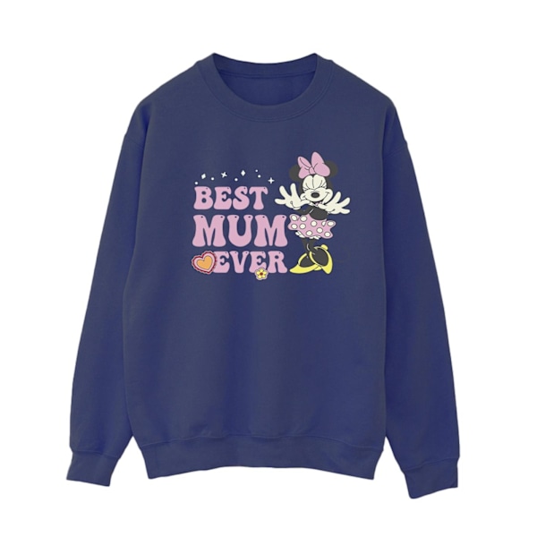 Disney Womens/Ladies Best Mum Ever Sweatshirt XXL Marinblå Navy Blue XXL