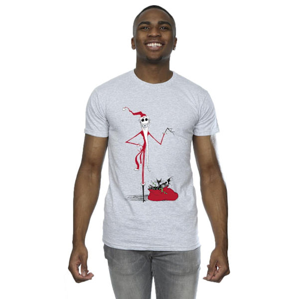 The Nightmare Before Christmas Herr Julgåvor T-shirt Sports Grey M