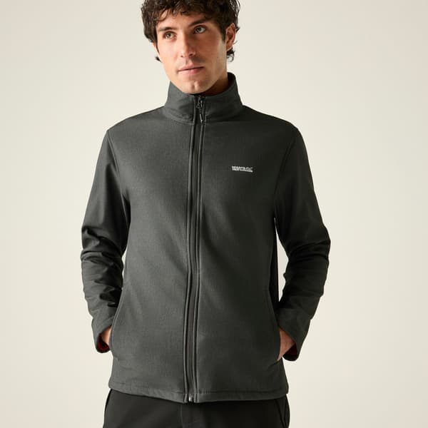 Regatta Cera V Vindtät Softshelljacka för herrar 3XL Ash Marl Ash Marl 3XL