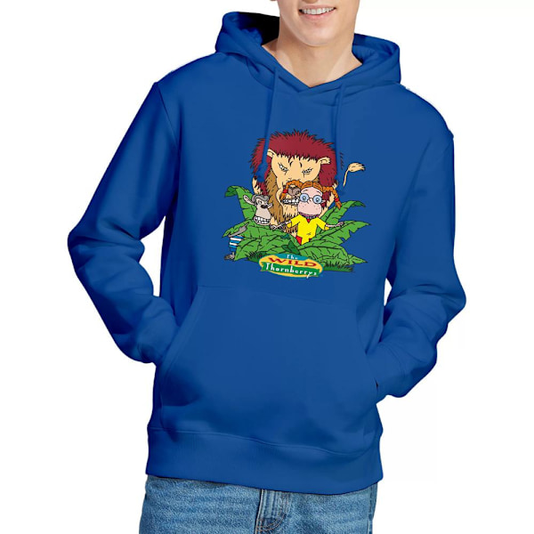 The Wild Thornberrys Herr Sneak Attack Hoodie XXL Kungsblå Royal Blue XXL