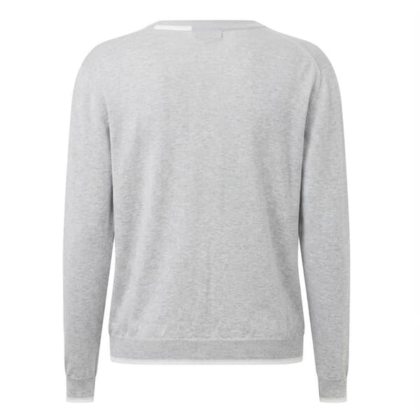 Maison Kitsuné Herrkofta med rävansikte L Grå Grey L