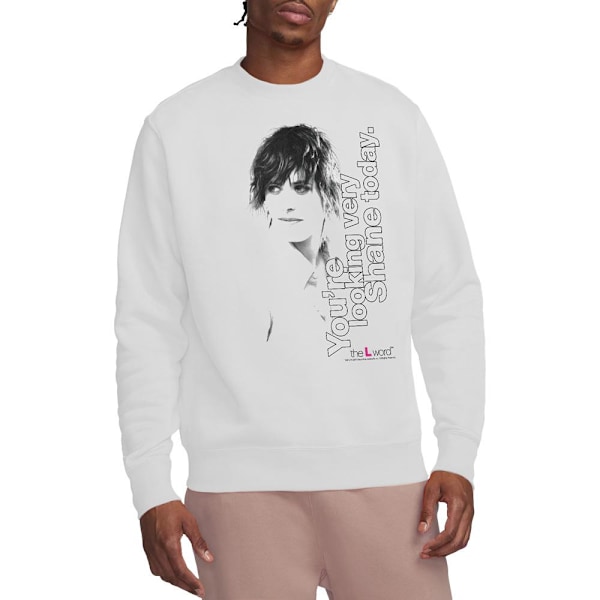 The L Word Unisex Vuxen Looking Shane Today Sweatshirt M Vit White M