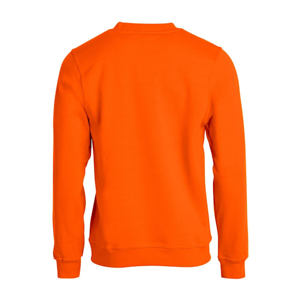 Clique Unisex Vuxen Basic Rund Hals Sweatshirt M Synlighet Orange Visibility Orange M