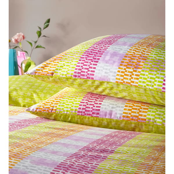 Furn Neola Neon Påslakanset Dubbel Multifärgad Multicoloured Double