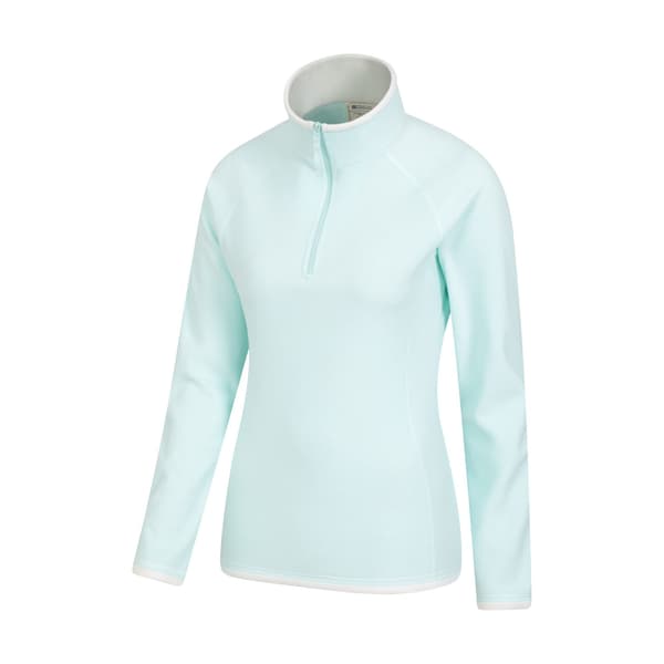 Mountain Warehouse Dam/Dam Montana Half Zip Fleecetopp 20 Mint 20 UK