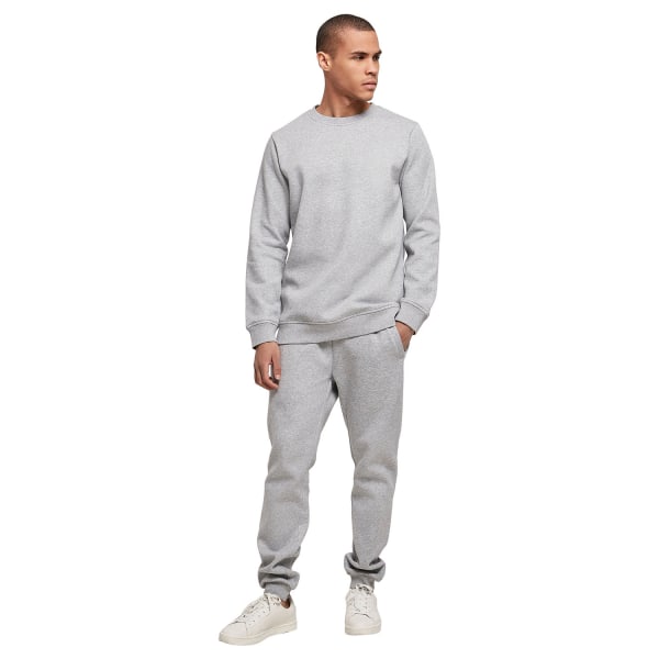 Bygg ditt varumärke för män Basic Organic Sweatshirt L Heather Grey Heather Grey L